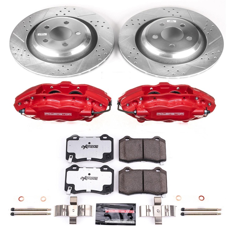 PowerStop Z26 Rear Aluminum Caliper Kit 08-up Challenger